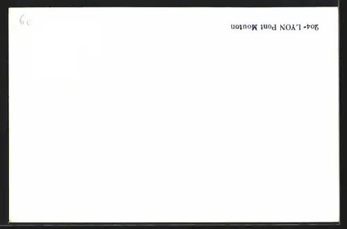 AK Lyon, Vue du Pont Mouton et de la rivière Rhône