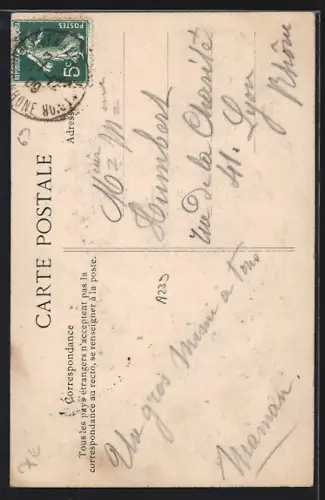 AK Saint-Germain-Mont-d`Or, Pensée avec portraits féminins et message Recevez un Bonjour