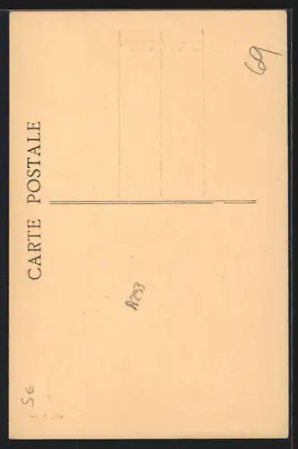 AK Grigny /Rhône, Rue Caraca, Ancienne rue du Rhône