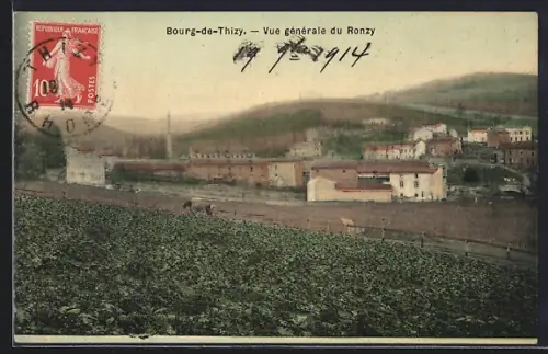 AK Bourg-de-Thizy, Vue générale du Ronzy