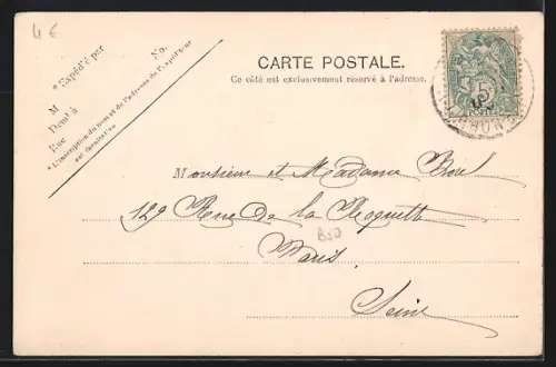 AK Francheville, La Vallée de l`Yseron vue panoramique