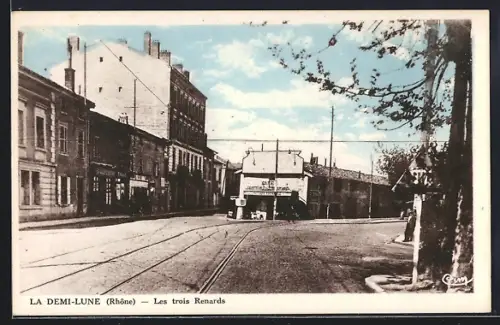 AK La Demi-Lune /Rhône, Les trois Renards