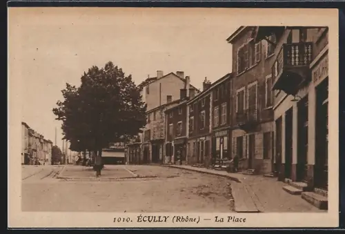 AK Écully /Rhône, La Place