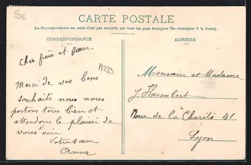 AK Irigny, Bords du Rhône et Route Nationale