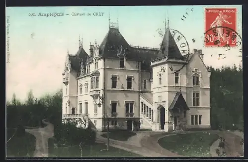 AK Amplepuis, Château du Crêt