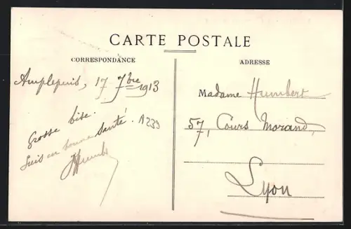 AK Amplepuis, Château du Crêt