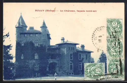 AK Bully /Rhône, Le Château, facade nord-est