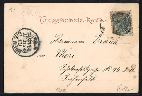 AK Krieglach-Alpel, Einweihung der Rosegger-Waldschule