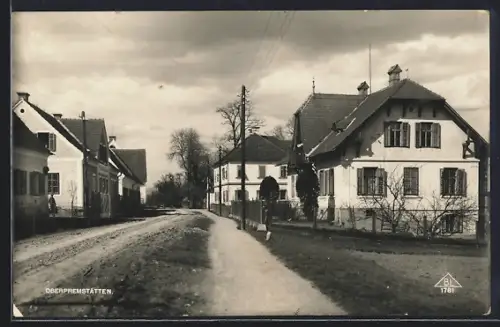 AK Oberpremstätten, Strassenpartie im Ort