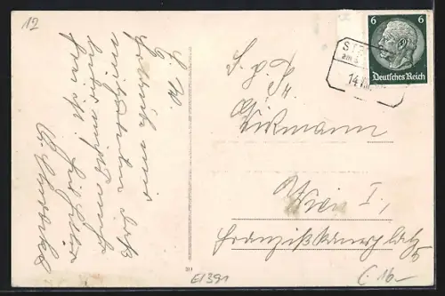 AK Steinhaus am Semmering, Gasthof Weidmannsheil Bes.: A. Schwoika