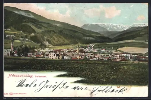 AK Mürzzuschlag, Ortsansicht