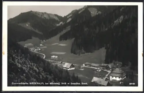 AK Niederalpl, Blick auf den Ort