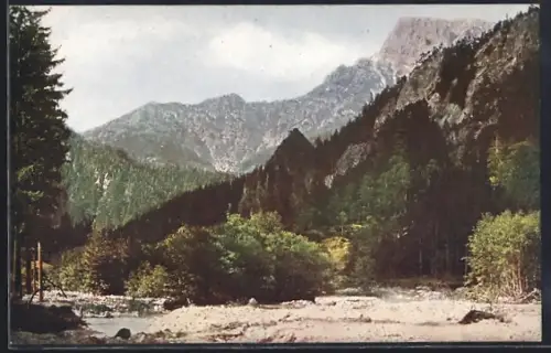 AK Johnsbachtal, Flusspartie gegen Gr. Buchstein