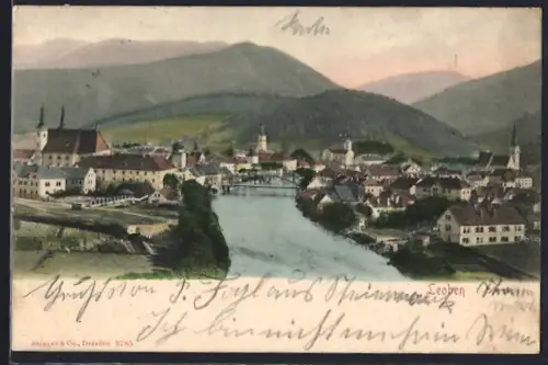 AK Leoben, Blick auf die Stadt