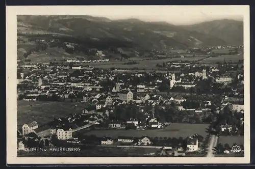 AK Leoben, Totalansicht vom Häuselberg