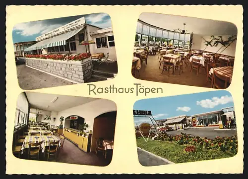 AK Töpen, Rasthaus Töpen, Innenansichten, Bes. Herm. Müller