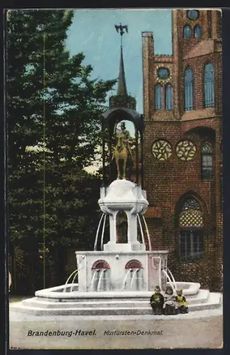 AK Brandenburg-Havel, Kurfürsten-Denkmal