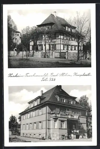 AK Bad Steben, Kurheim Frankenwald