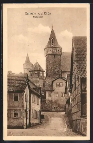 AK Ostheim v. d. Rhön, Rossgasse