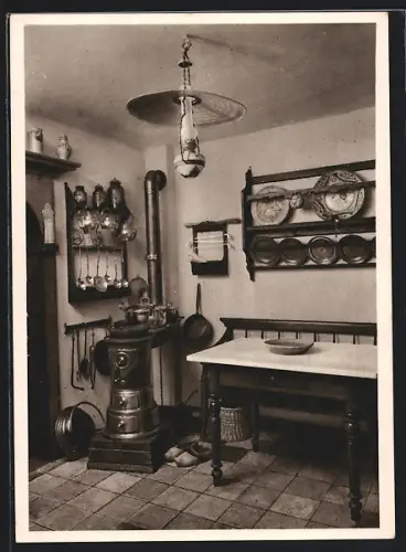 AK Viersen, Kaisers Kaffee-Geschäft, Die alte Röstküche im Viersener Stammhaus