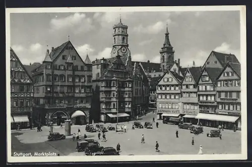AK Stuttgart, Marktplatz