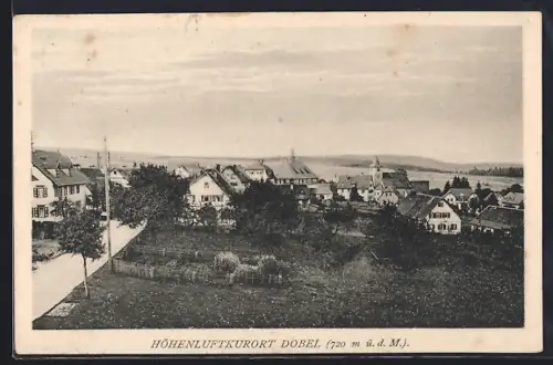 AK Dobel / Schwarzwald, Ortspanorama