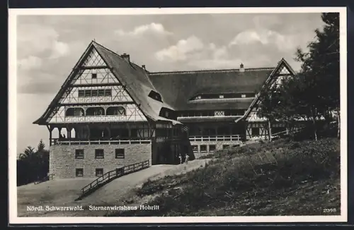 AK Sasbachwalden /Nördl. Schwarzwald, Gasthof Sternenwirtshaus Hohritt
