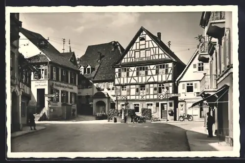AK Gernsbach, Gasthaus zur Traube