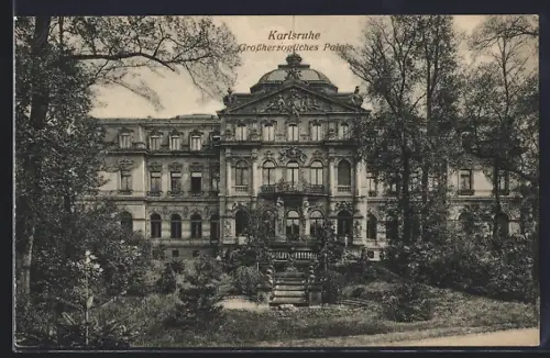 AK Karlsruhe, Grossherzogliches Palais