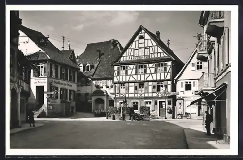 AK Gernsbach, Gasthaus zur Traube