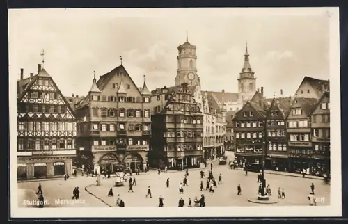AK Stuttgart, Marktplatz