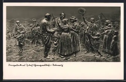 AK Gutach /Schwarzwald, Kriegerdenkmal