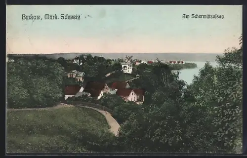 AK Buckow /Märk. Schweiz, Am Schermützelsee