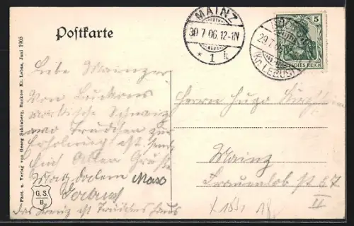 AK Buckow /Märk. Schweiz, Am Schermützelsee