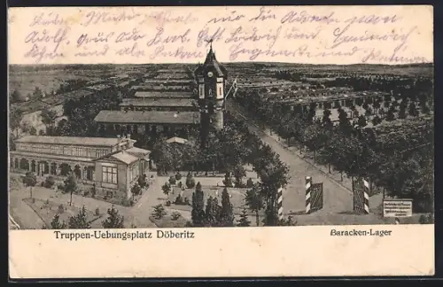 AK Döberitz, Truppen-Übungsplatz, Baracken-Lager