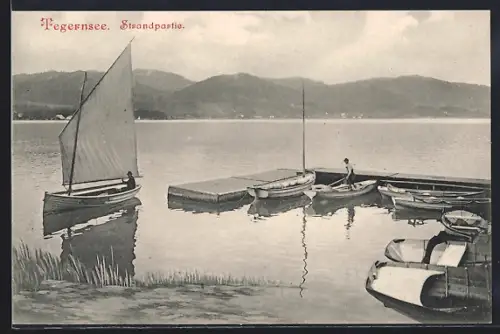 AK Tegernsee, Strandpartie