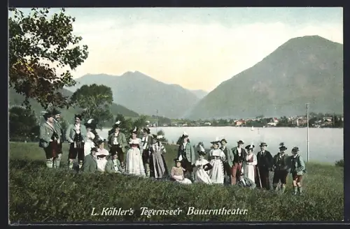 AK Tegernsee, L. Köhler`s Tegernseer Bauerntheater