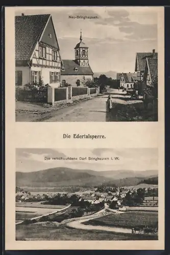 AK Bringhausen, Ortsansichten der Ortschaft