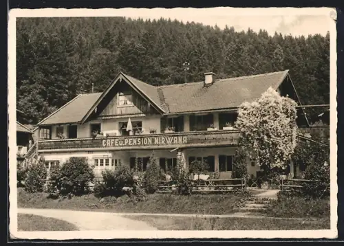 AK Bad Tölz, Hotel u. Cafe Nirwana am Blomberg