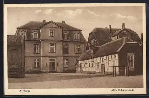 AK Arolsen, Altes Schulgebäude