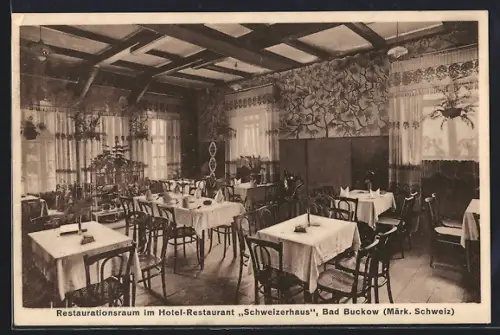 AK Bad Buckow, Hotel-Restaurant Schweizerhaus