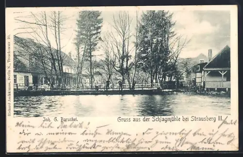 AK Strausberg, Gasthaus Schlagmühle