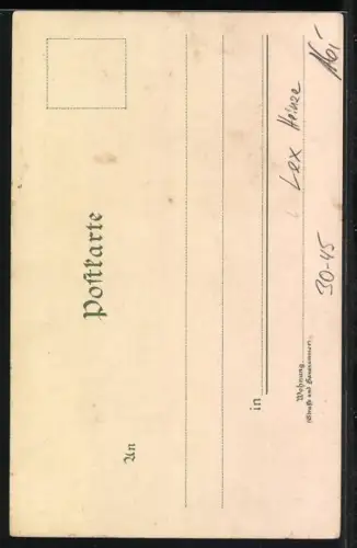 Lithographie München, Das böse Brunnenbuberl reimt zur Lex Heinze