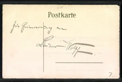 Künstler-AK Studentenwappen mit Degen, Examen Discipulorum Propaedeutiae