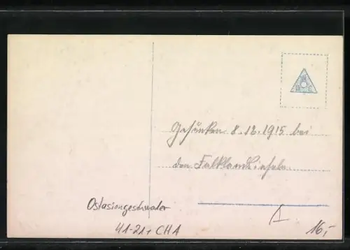 AK S. M. Panzerkreuzer Scharnhorst des Ostasiengeschwaders auf hoher See