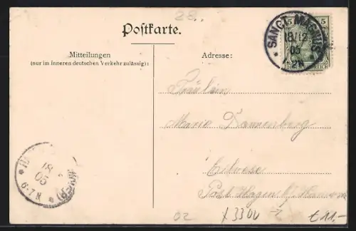 AK Schönebeck / St. Magnus, Restaurant Garten-Etablissement Neue Weide