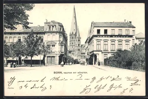 AK Bonn, Neutor mit Münster