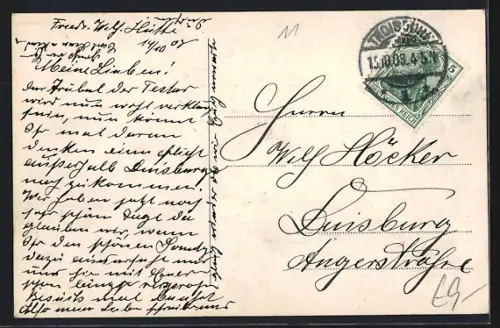 AK Bonn, Strassenpartie am Neutor