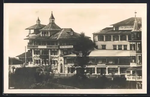 AK Berchtesgaden, Blick auf das Hotel Vier Jahreszeiten