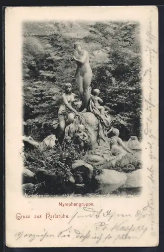 AK Karlsruhe, Die Nymphengruppe